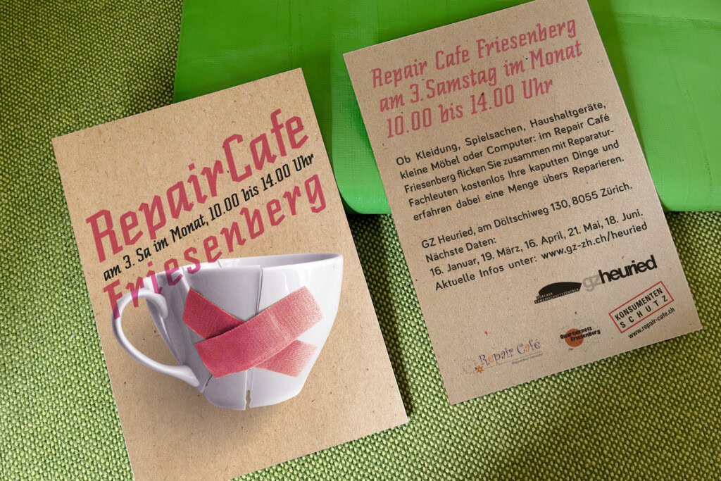 Designsystem – Repair Café Zürich